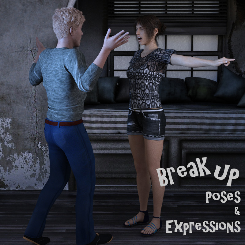 Breakup Poses & Expressions