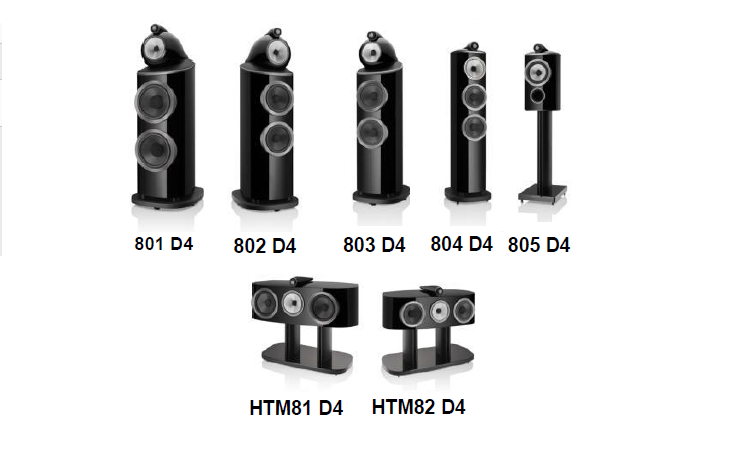Nouvelle Gamme Bowers Wilkins 800 Series Diamond D4