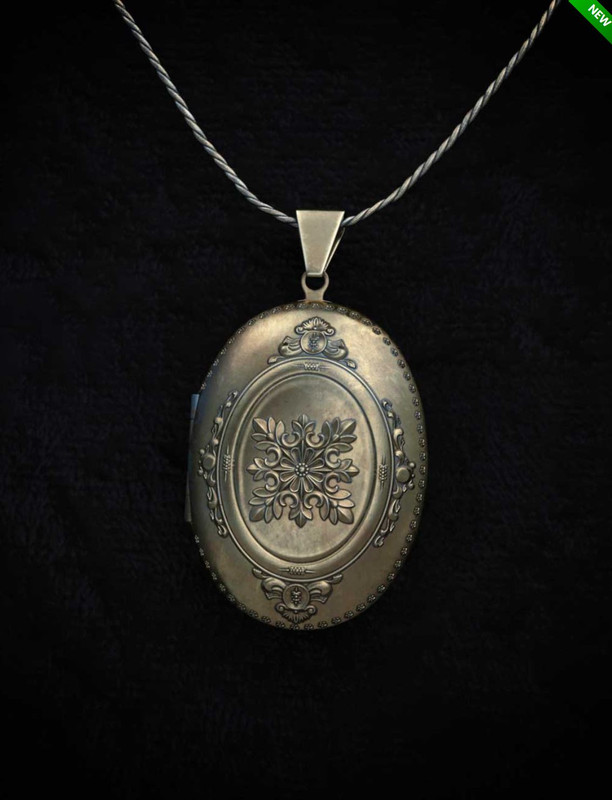 Antique Locket for Genesis 8 and 8.1 Females and Genesis 9