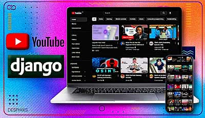 Fullstack Youtube Clone Using Django, HTML, CSS & JS (2022-12)