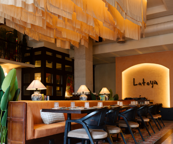 A collage showcasing the ambiance of Latoyá