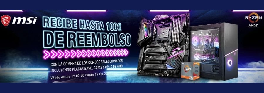 ¡HASTA 100€ DE REEMBOLSO!