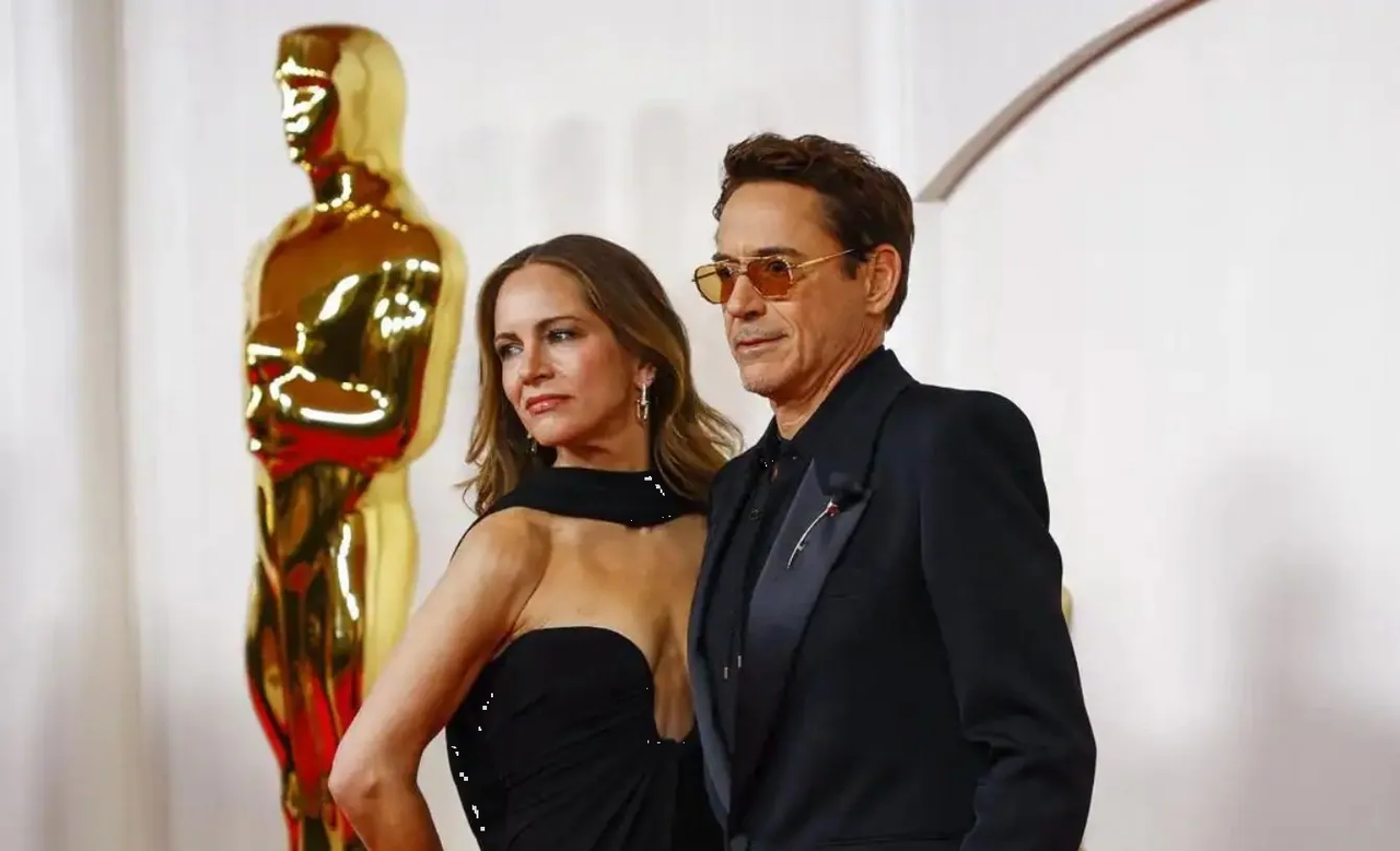 ¿Quién es la esposa de Robert Downey Jr, a quien dedicó tierno mensaje en los Oscar?