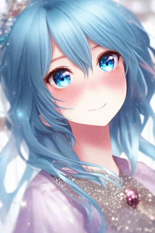 00283-981630599-blush cheeks, sparkle, looking_at_viewer, hyper detailed, high detail, exquisite det