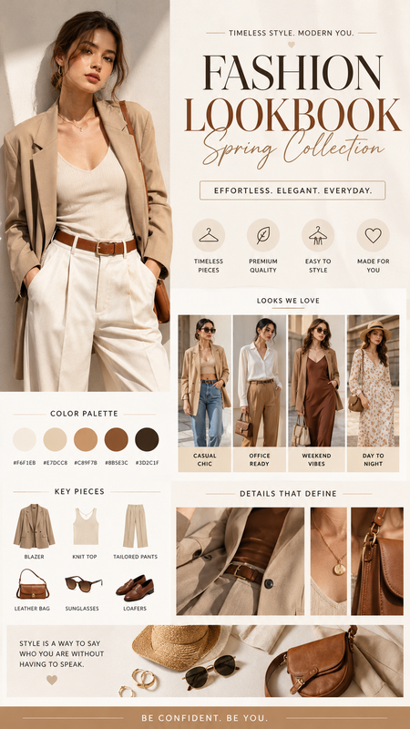 Fashion Lookbook Board Generator