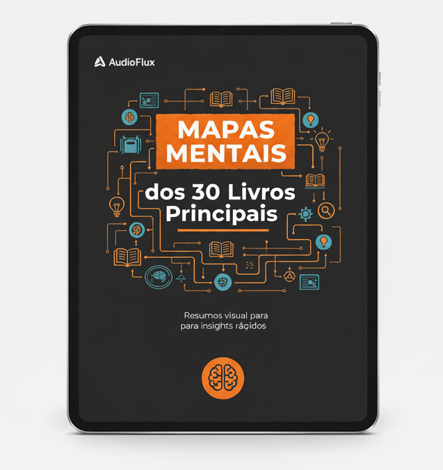 Mockup para Mapas Mentais dos 30 Livros Principais