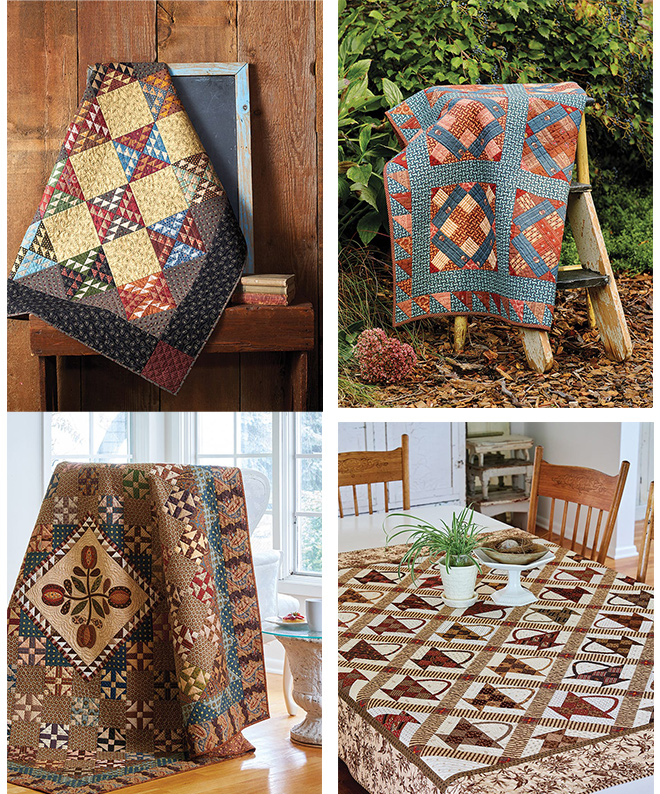 Tried & True Quilt Book by Jo Morton- Quilt in a Day Patterns
