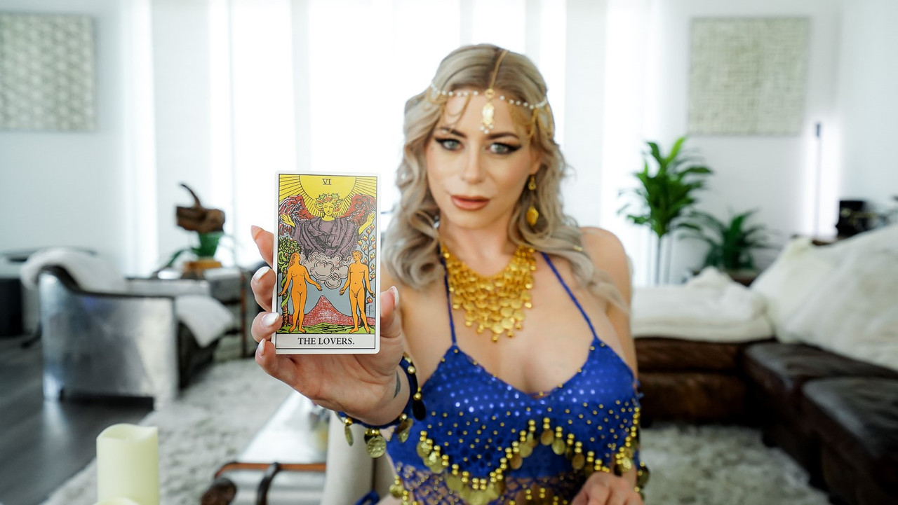 GotMylf 25 06 27 Bambi Blitz Tarot Cards & Oiled Tits Bambis Kinky Rituals