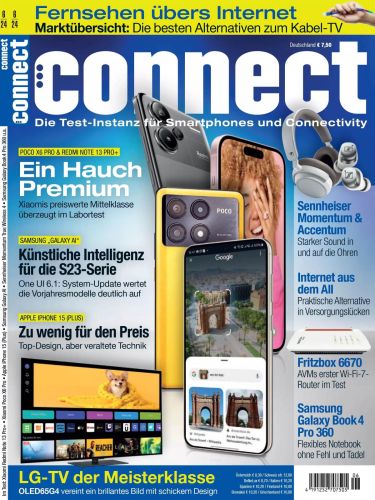 Cover: Connect Magazin für Telekommunikation Juni No 06 2024