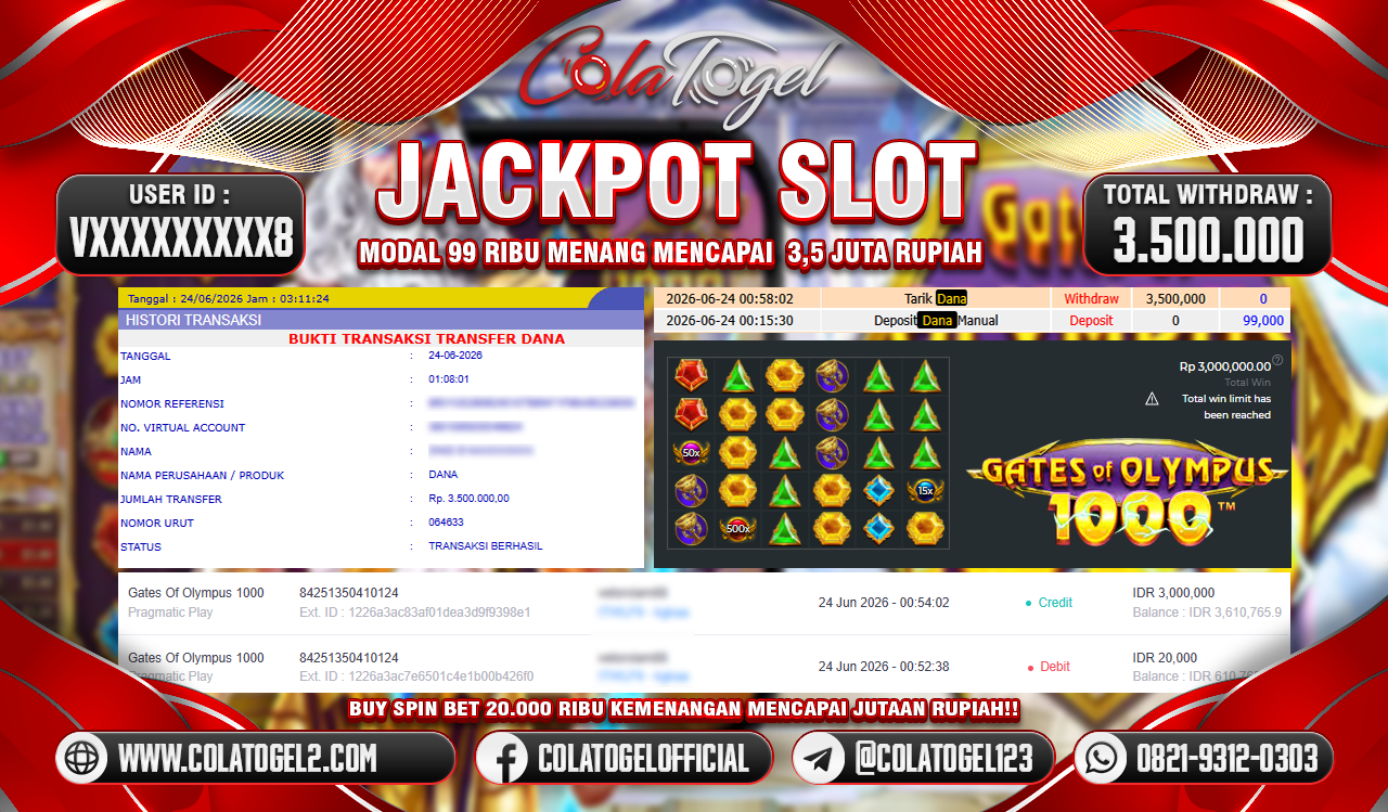 JACKPOT SLOT GACOR!!