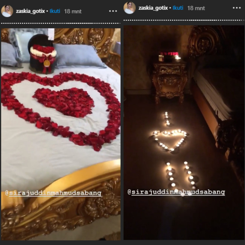 Kejutan Sirajuddin Mahmud untuk Zaskia Gotik