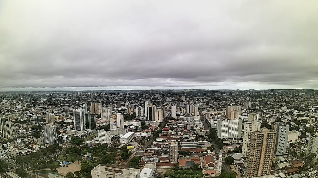 Campo Grande nesta manhã de quarta-feira