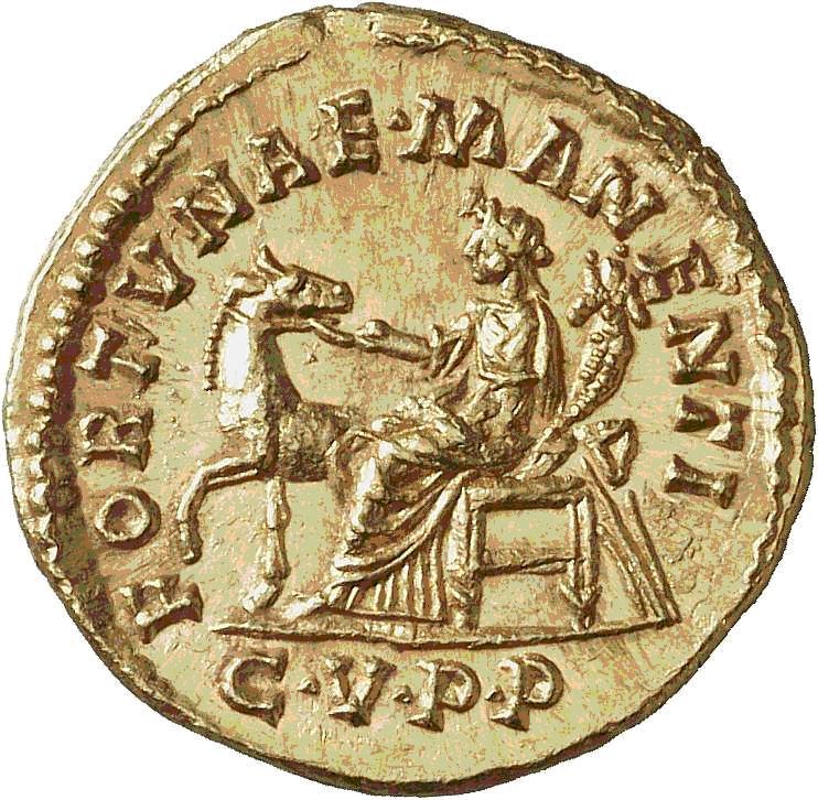 glosario fortuna - Glosario de monedas romanas. FORTUNA. 12