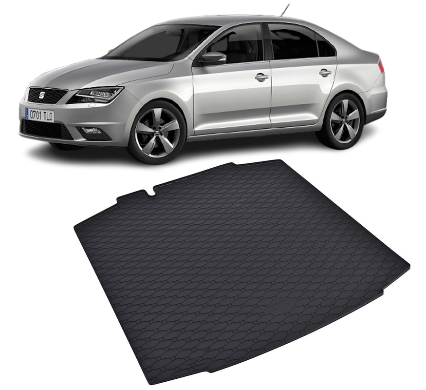 Tavita auto SEAT Toledo 2013-2019, protectie portbagaj, Cri-Flo, din cauciuc 100%, compatibil cu autoturismul SEAT Toledo
