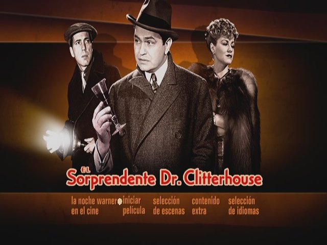 1 - El Sorprendente Dr. Clitterhouse [DVD9Full] [PAL] [Multi] [1938] [Intriga]