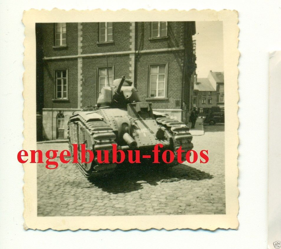 FOTO - PANZER - Französischer CHAR 1bis - NAME C