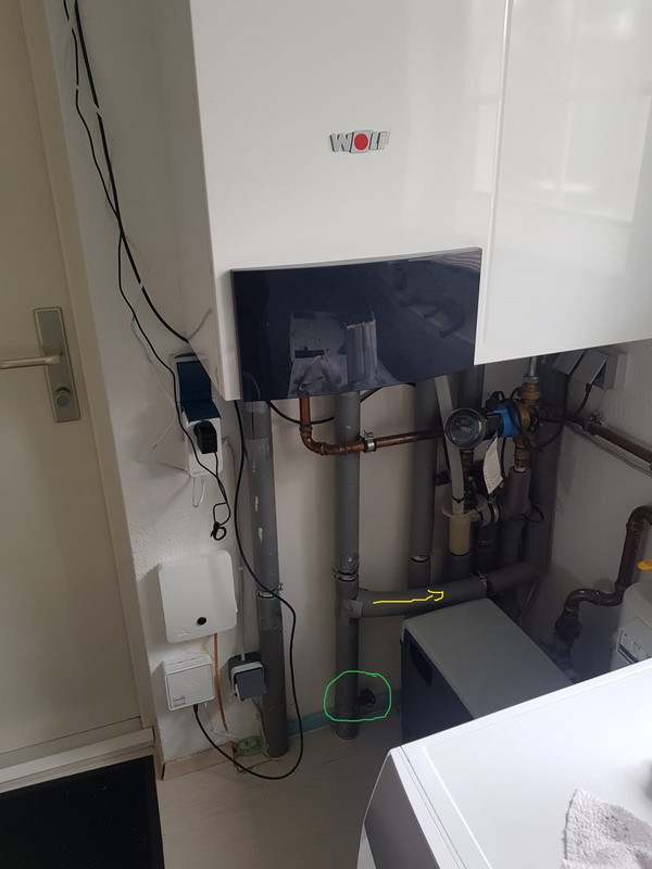 Wolf cgw 20/120 + Fußbodenheizung Wasser nachfüllen HaustechnikDialog