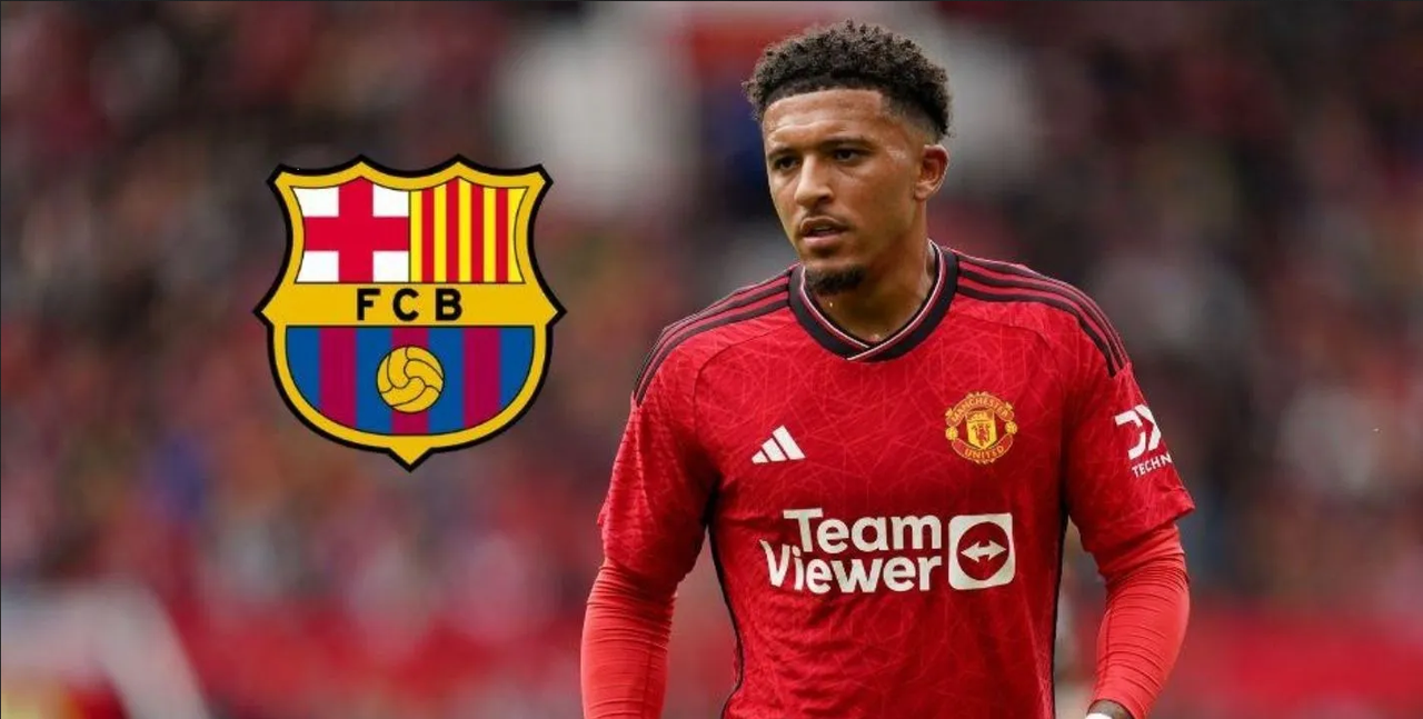¿Barcelona va por Jadon Sancho? Manchester United quiere que se vaya
