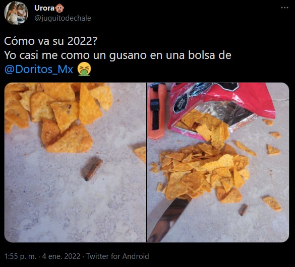 Encuentra un hueso en su rosca de reyes y se hace viral en Internet