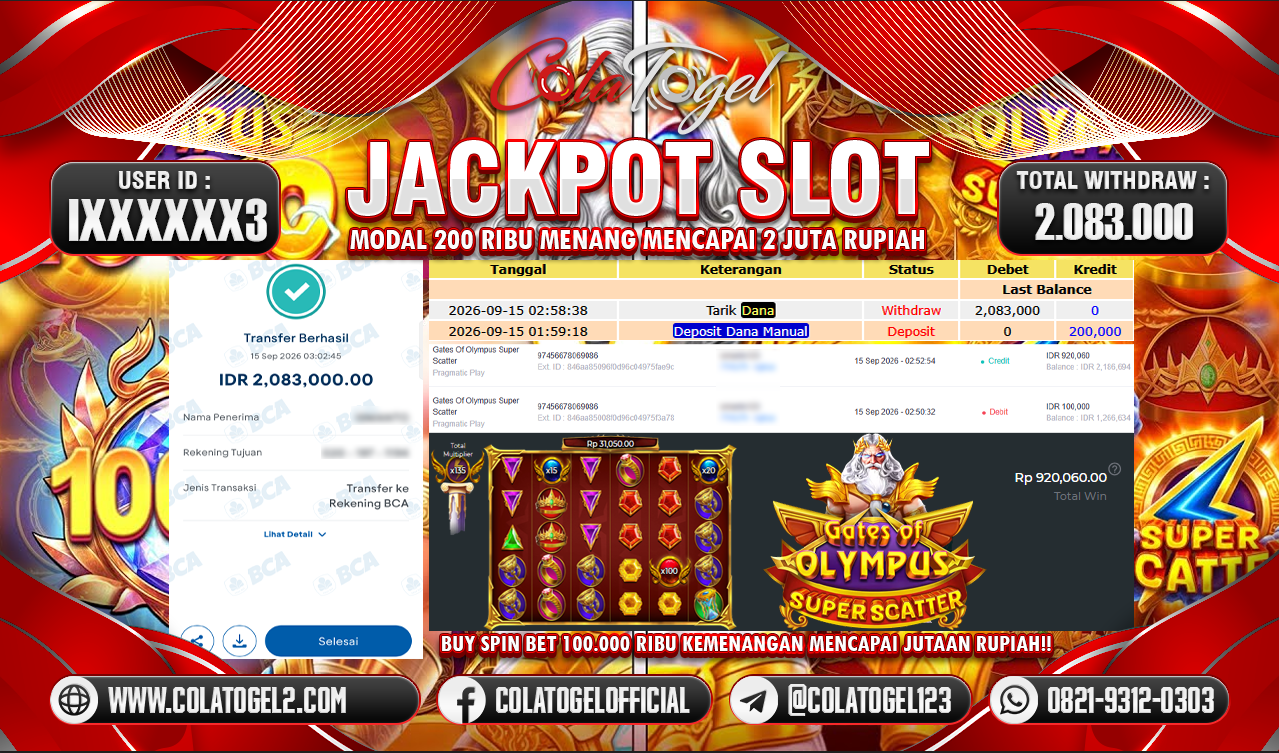 JACKPOT SLOT GACORR!!