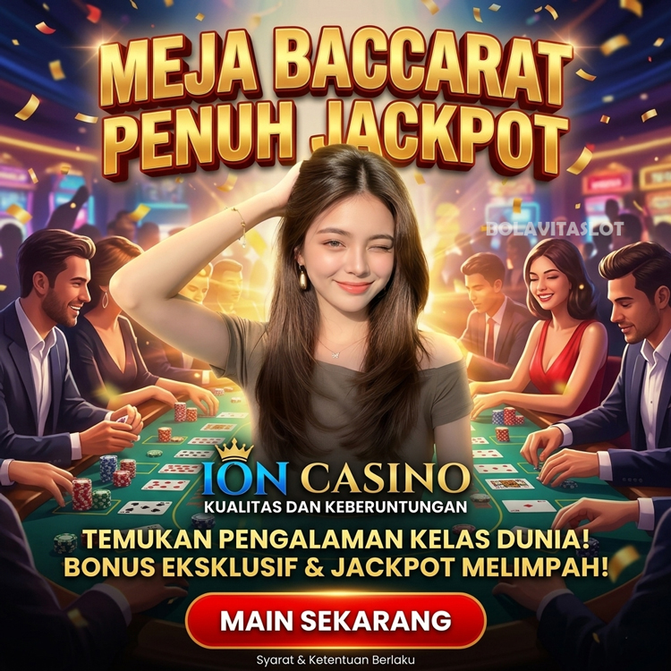 ION CASINO 👮 Live Streaming Casino Online Meja Baccarat Terbanyak 2026
