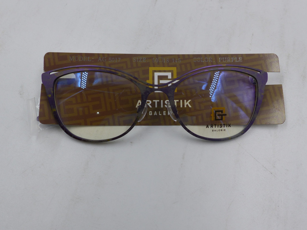 ARTISTIK EYEWEAR AG5017 PURPLE WOMENS EYE GLASSES SIZE 50-18-145