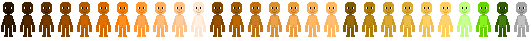 wheelchair, small, mostly human skin tones