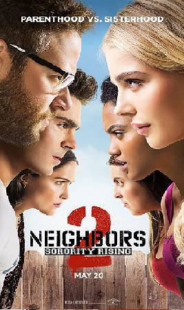 Neighbors 2: Sorority Rising (2016) 1080p | 720p | 480p Bluray x264 Dual Audio [Hindi DDP5.1 + English DTS5.1] MSubs – 4.0GB | 950MB | 400MB
