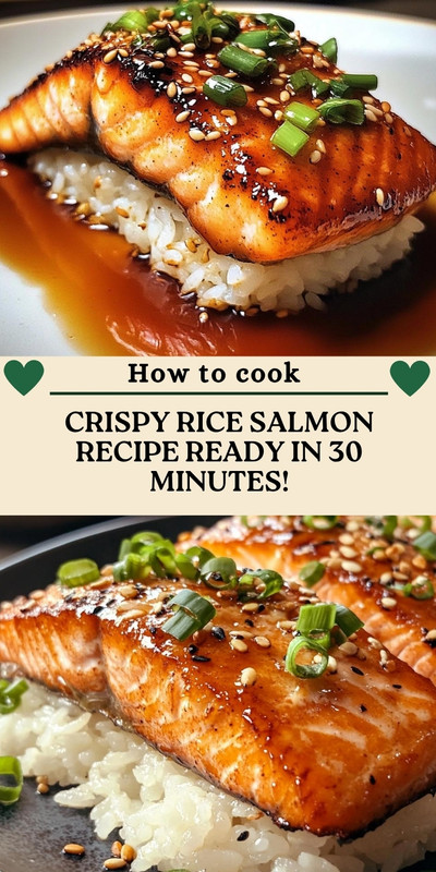 23-Crispy Rice Salmon Recipe Ready in 30 Minutes!