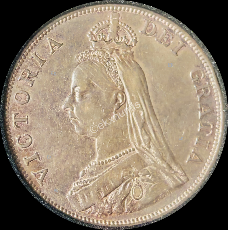 1889 Davies 544 obverse