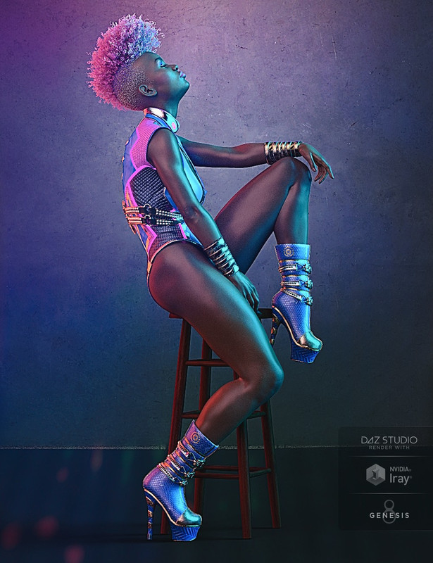 ptf neon splash lighting suite 10 daz3d