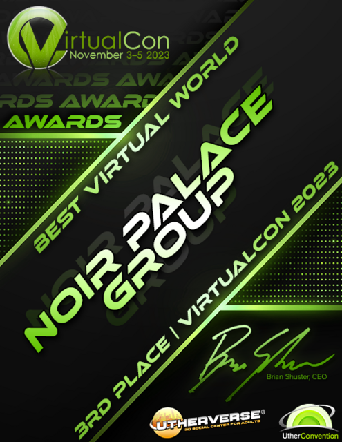 2023 VirtualCon Awards - 3rd Place Best Virtual World Group