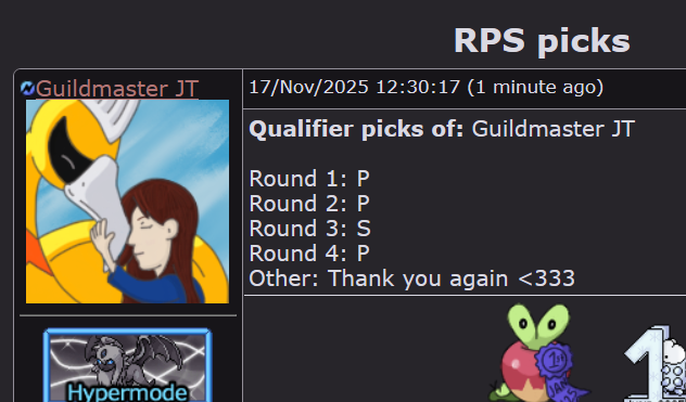 Participant 046 Guildmaster JT