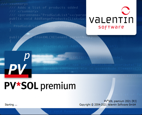 PVSOL premium 2021 R3 