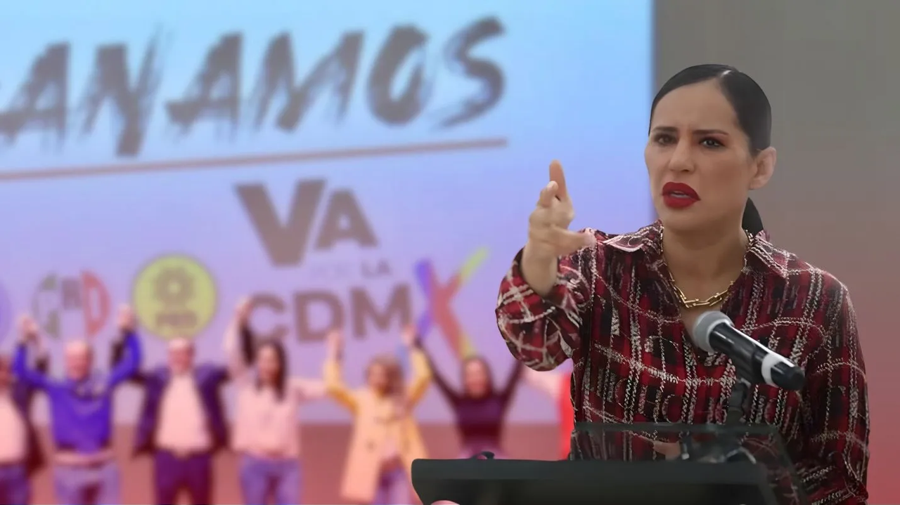 Sandra Cuevas se lanza contra oposición, 'Ustedes me necesitan para ganar CDMX'