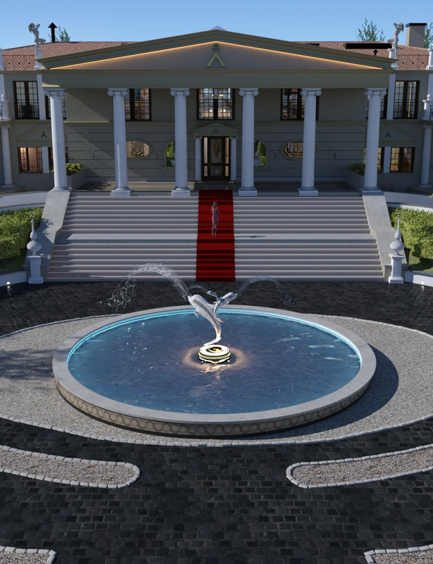 PW The White Palace 2024 Free Daz 3D Models