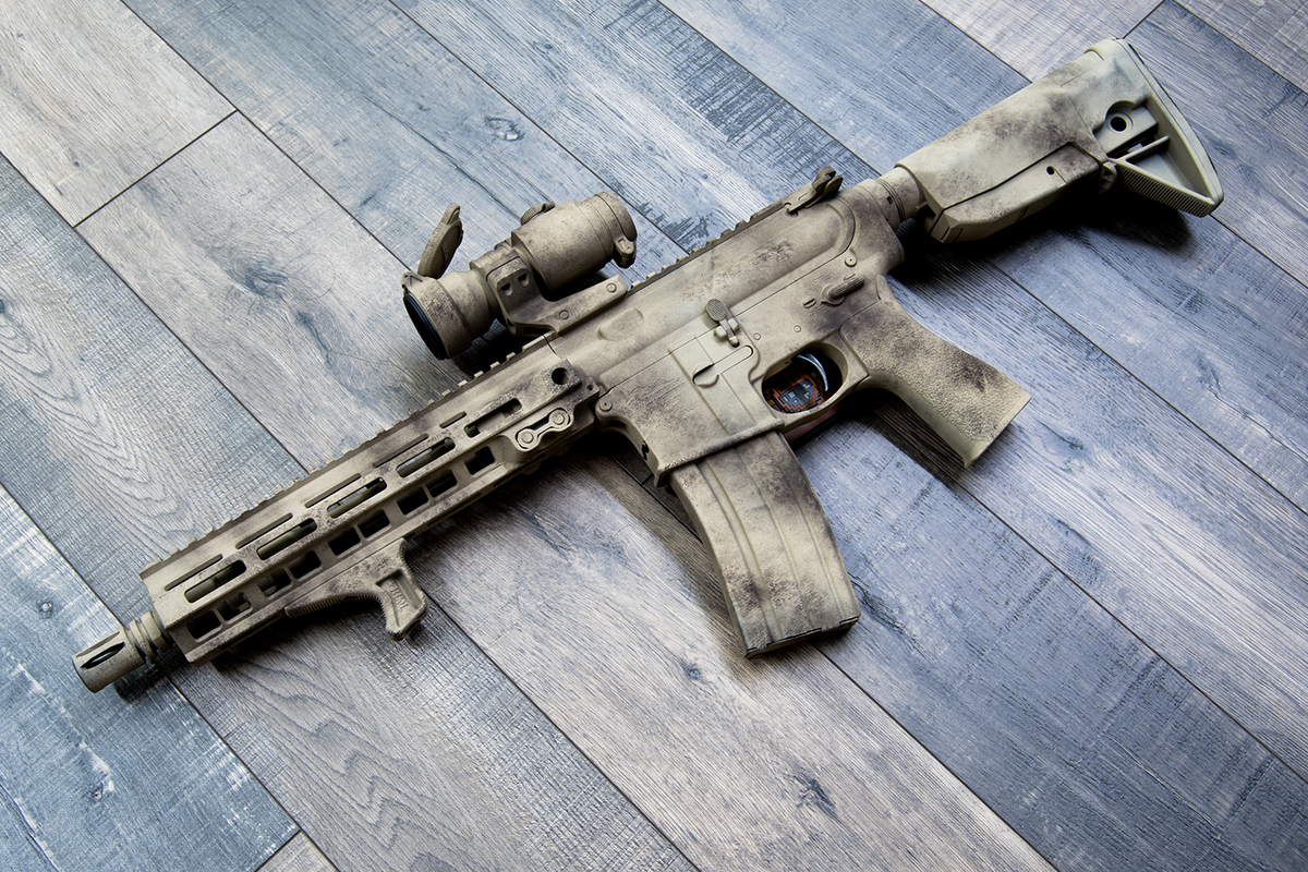 Let’s see your rattle can camo jobs… > General Discussion > AR15.COM