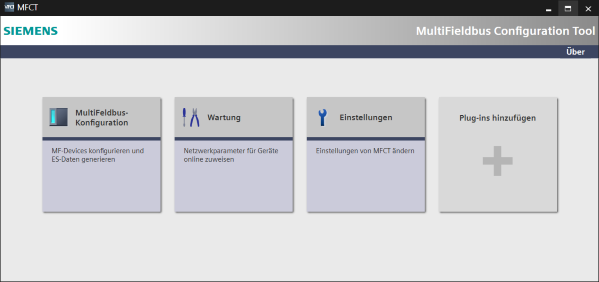 Multi Fieldbus Configuration Tool (MFCT) Multi Fieldbus Configuration Tool (MFCT)