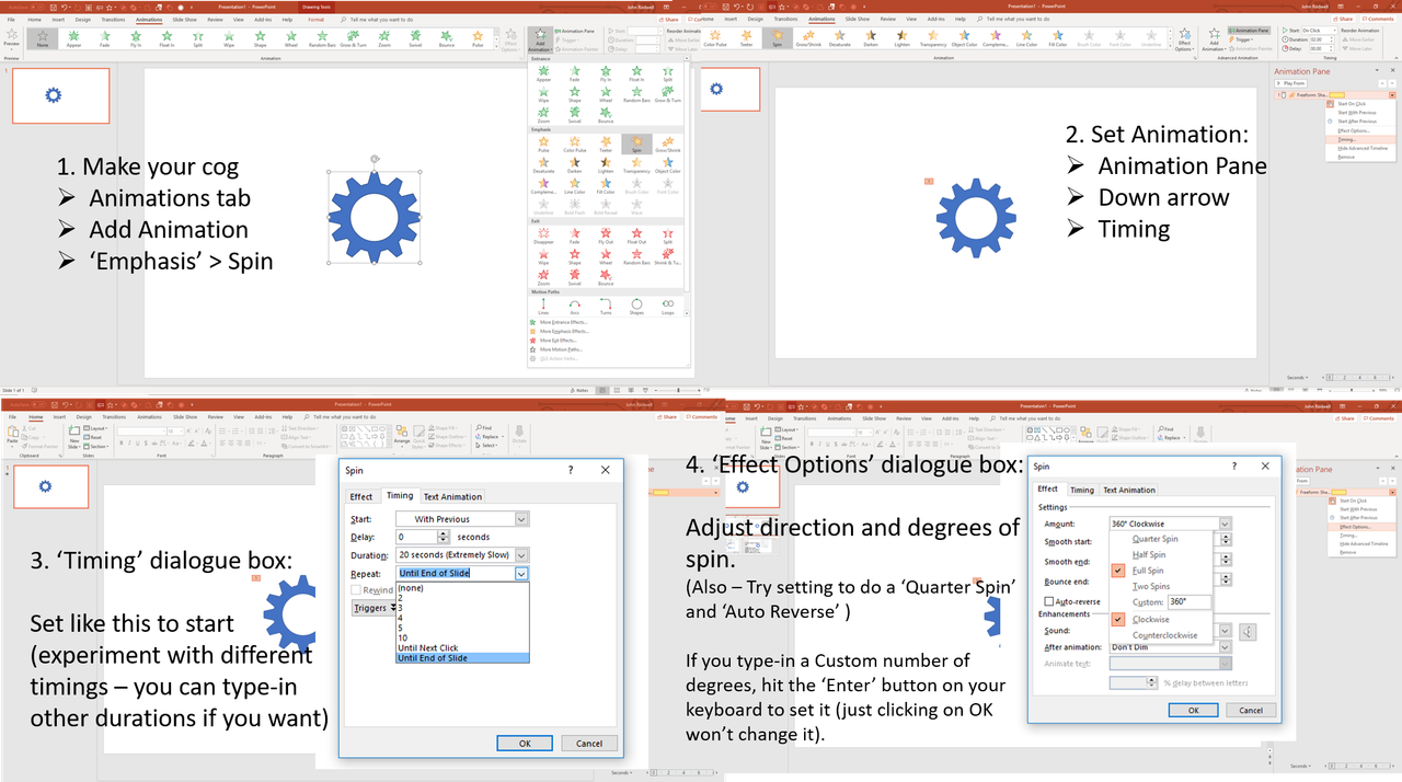 sound - Make your own cogs and gears! Cog-spin