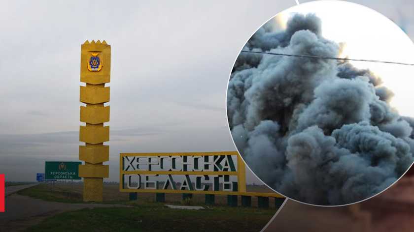 Сразу Чернобаевка, Новая Каховка и Таврийск: в Херсонской области горят базы оккупантов