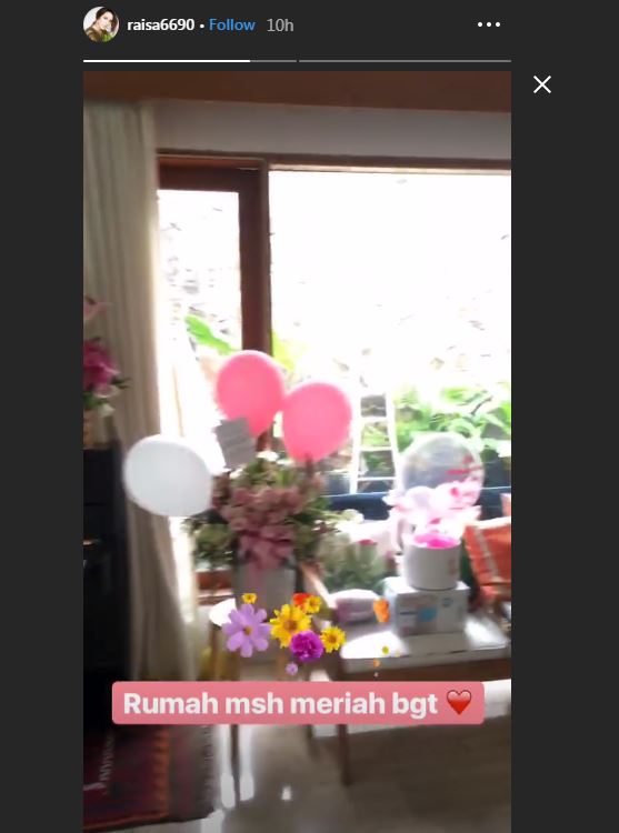Insta Story Raisa
