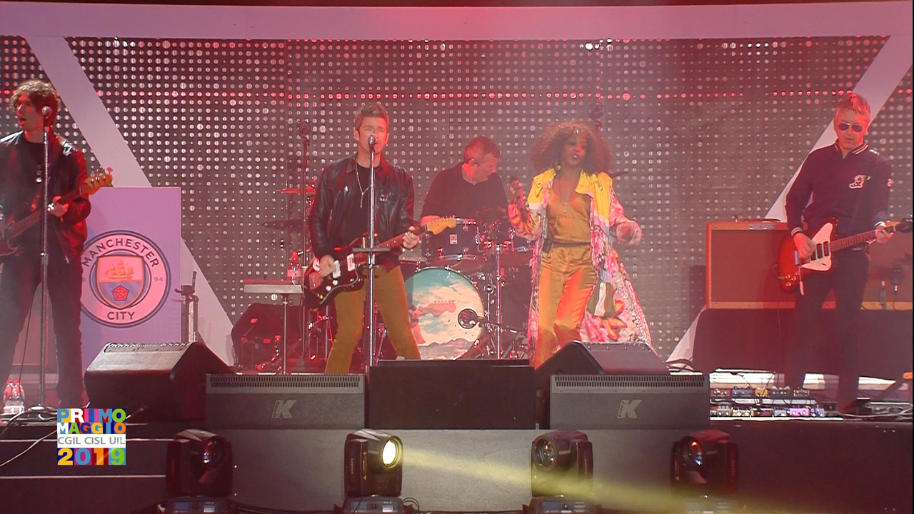 Noel Gallagher's High Flying Birds - Primo Maggio 2019,Roma,Piaz