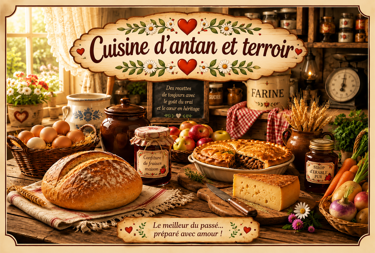  CUISINE D'ANTAN ET TERROIR  -