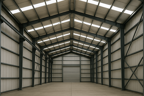 Преимущества строительства ангаров из металлоконструкций