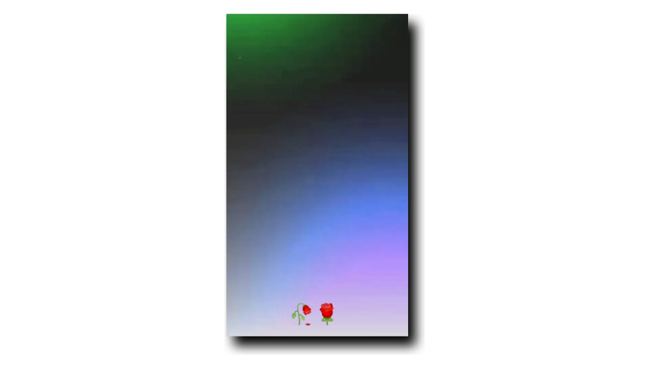Full screen light effect template video