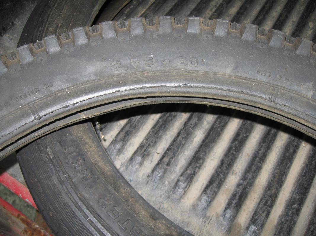 2.75 x 20" Tire