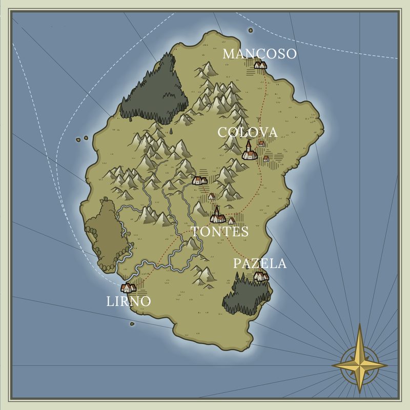 carte ile Kronavio