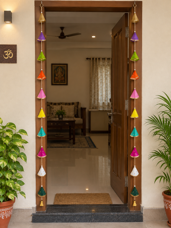 Chanderi Silk Wall Toran