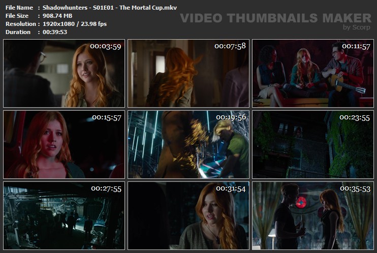 Shadowhunters S01E01 The Mortal Cup mkv