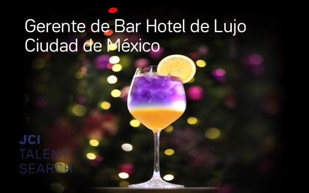 Gerente de Bar Hotel de Lujo Ciudad de México